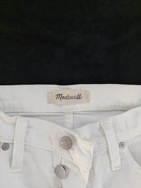 Madewell White High-Rise Women's Jeans
